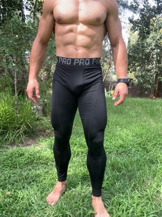 Mallas Compresión Hombre LANBAOSI Talla M
