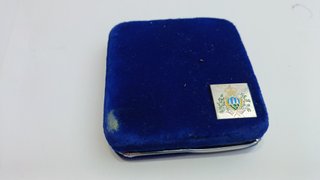Moneda Plata al Rey de España Estuche