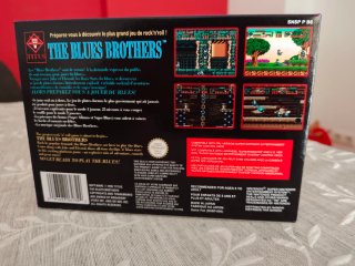 Scatola di ricambio per The Blues Brothers SNES