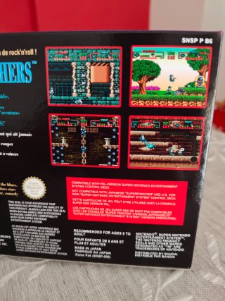 Scatola di ricambio per The Blues Brothers SNES