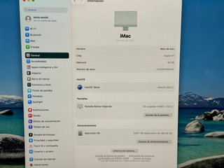 Apple iMac M1 - GARANTIA