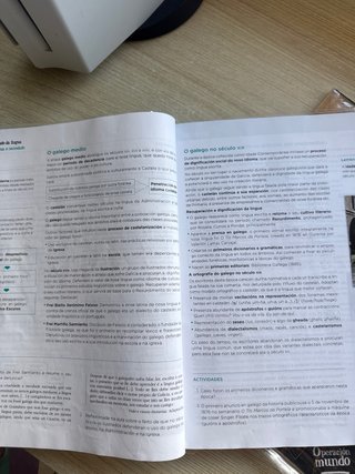 Lingua galega e literatura, 3 ESO, Operación mundo