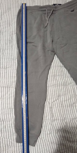 Pantalón Hollister Gris Talla XL
