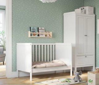 SUNDVIK Cuna, blanco, 60x120 cm