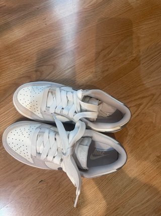 Zapatillas Nike Dunk Low Plata y Blanco
