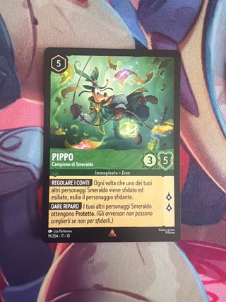 Pippo campione di smeraldo