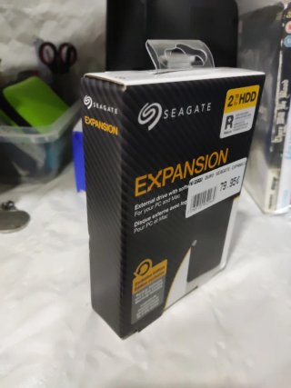 Disco Duro Externo Seagate 2TB