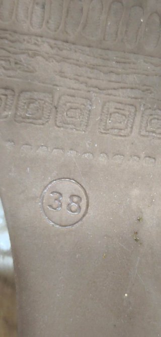 Sandalias Bueno pala cadena dorada T38