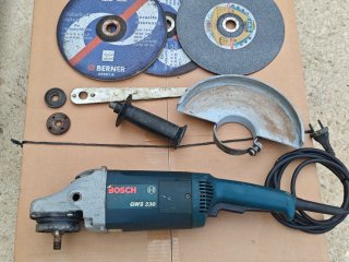 Radial Bosch GWS 23 + discos