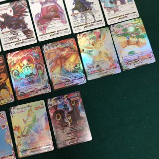 36 Cartas Vmax Pokémon Doradas Plateadas Holográfi