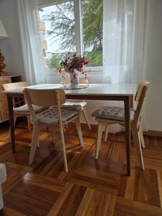 Tavolo da pranzo IKEA LISABO bianco