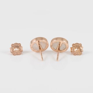 Pendientes Tous de Plata Vermeil y Nácar Tartan