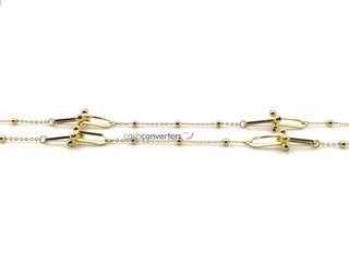 gargantilla oro 18k 22cm