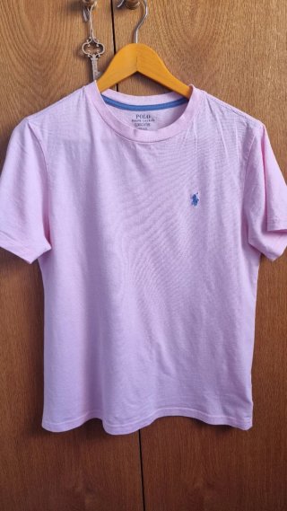 Camiseta Polo Ralph Lauren Niño Rosa Talla L