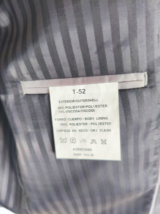 Traje de chaqueta gris
