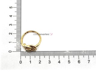 sortija oro 18k con circonita