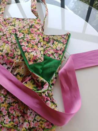Vestido J.Arggido volantes talla S - Impecable