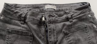 Pantalón vaquero gris mujer Brownie