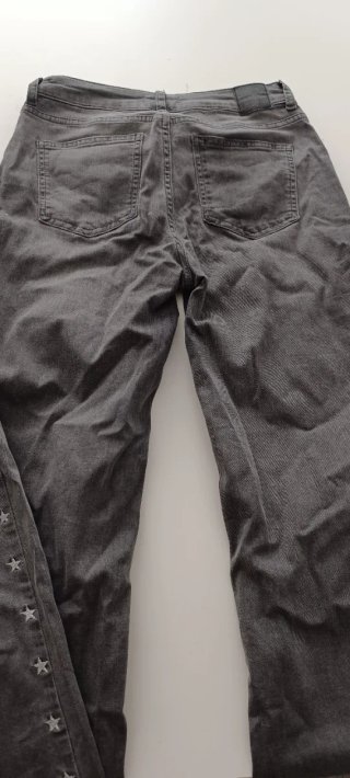 Pantalón vaquero gris mujer Brownie