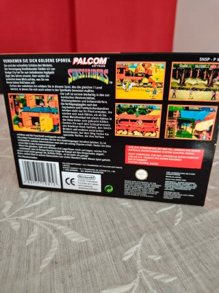 Caja Reemplazo Sunset Riders SNES