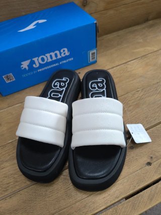 Chanclas Joma Talla 38 Blancas y Negras