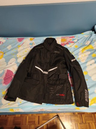 Cazadora Moto Mujer Alpinestars Tech-Touring Negra