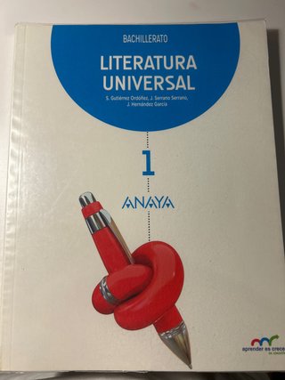 Literatura Universal, Bachillerato 1