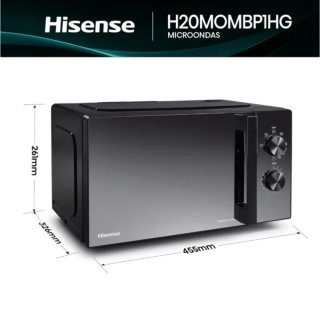 Microondas Hisense 20L con Grill