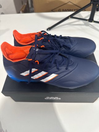 Scarpe da calcio Adidas 39 blu/arancio