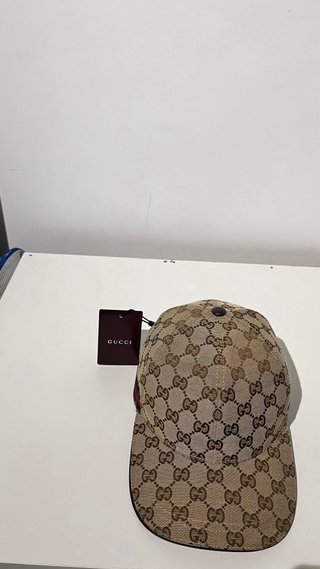 Gorra Gucci GG Beige