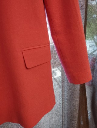 Chaqueta de vestir rosa talla S