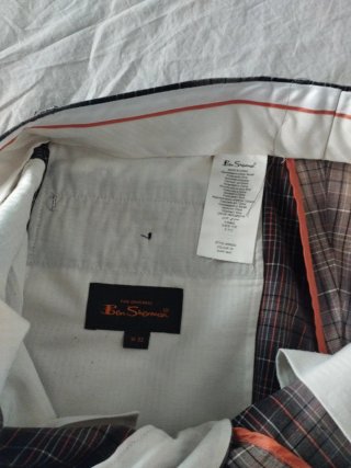 Pantalones cortos Ben Sherman cuadros hombre