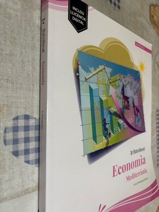 Llibre Economia 1r Batxillerat - Mediterrània