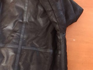 Giubbotto vera pelle e pellicciotto
