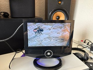 Mini TV Nevir Negra y Azul
