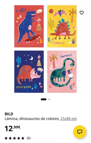 BILD Laminas ikea dinosaurio