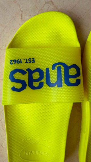 Sandalias Havaianas Amarillas Talla 37