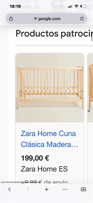 Cuna madera ZARA Home