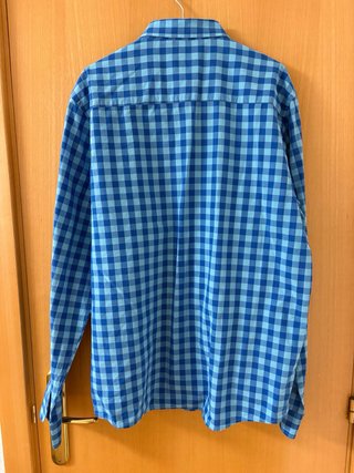 Camisa GANT cuadros azules y turquesa