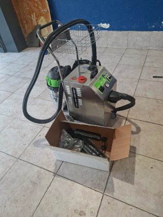 Maquina profecional a vapor