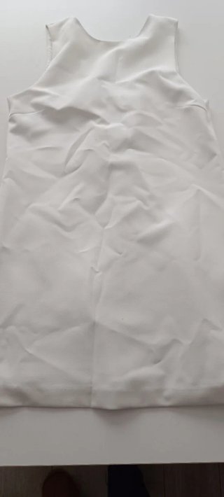 Top Zara Blanco Mujer