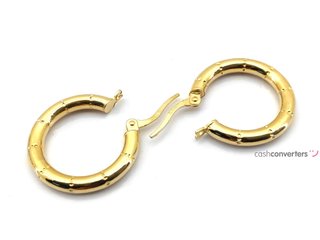 argollas oro 18k