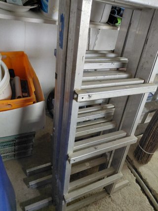 2 Escaleras Extensibles Aluminio