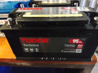 Batería Tudor 95Ah TB950 800A
