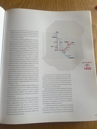 Metro de Madrid, 1919-2009 noventa años de hist...