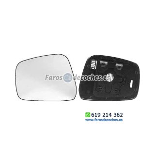 Cristal + Base Retrovisor Derecho Nissan Navara (