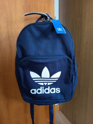 Mochila Adidas Original Azul Marino Nueva