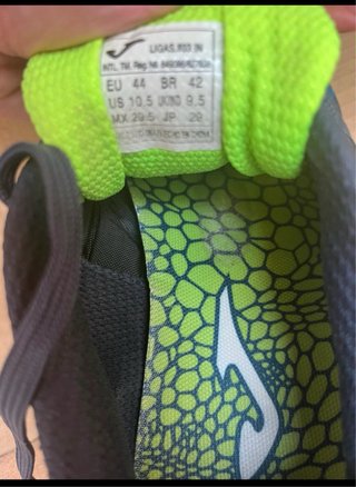 Zapatillas Fútbol Sala Joma Azul/Verde