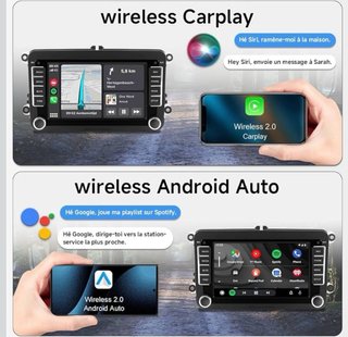 Pantalla CarPlay, para Volkswagen, Seat y Škoda