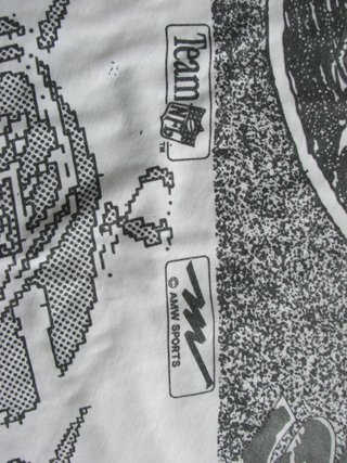 Camiseta Vintage 90s LA Raiders AOP NFL All Over